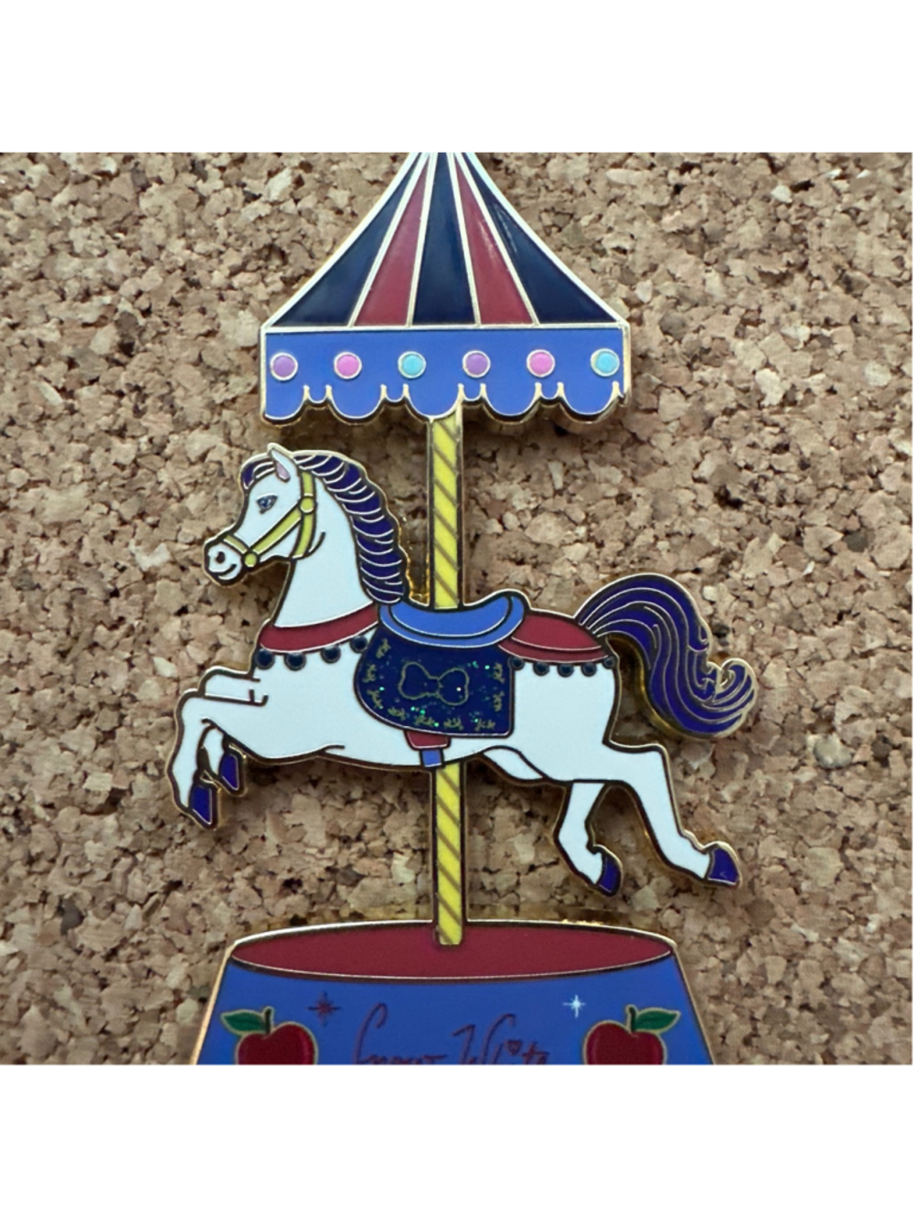 Disney PALM Snow White - Royal Carousel Horses Mystery Pin